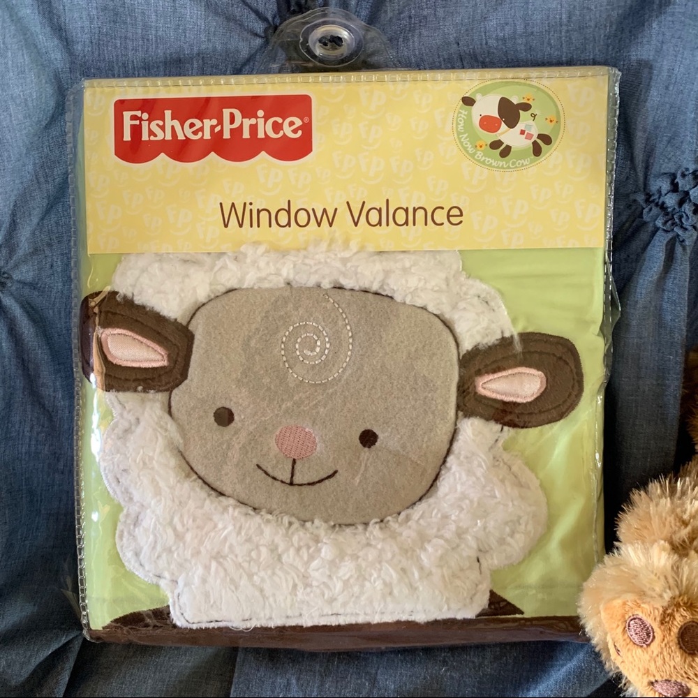 New Fisher Price Nursery Window Valance